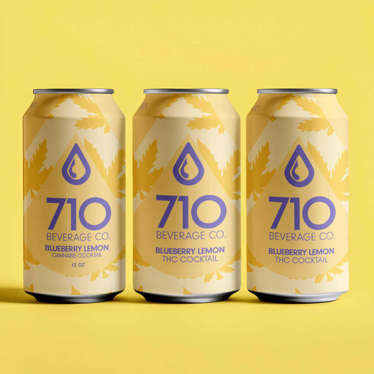 Blueberry Lemon THC Cocktail 4-pack